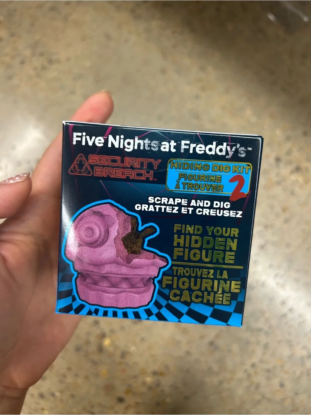 Five nights at Freddy’s  Hiding Dig Kit - Find Your Hidden Figure